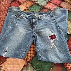Maurices Distressed/Patched Jeans